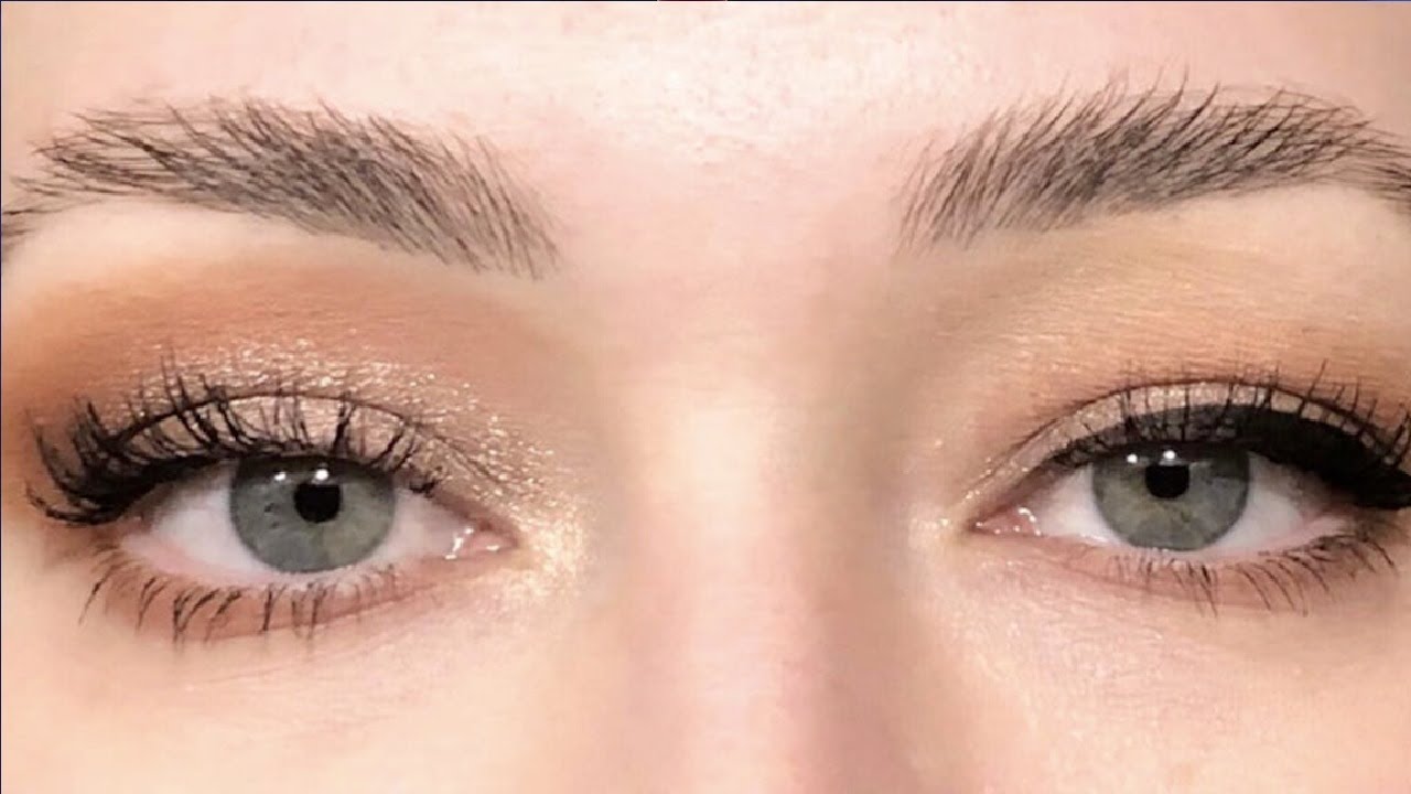how to get rid of hooded eyes naturally - YouTube