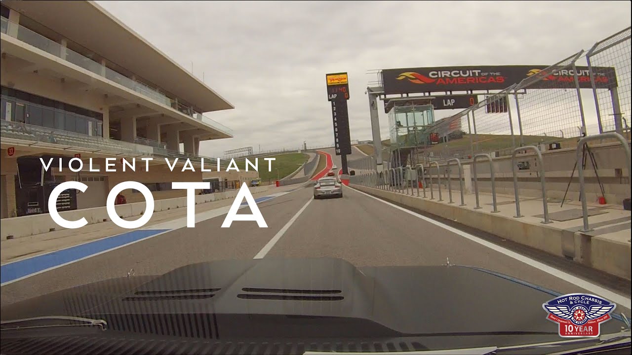 Violent Valiant Parade Lap at COTA