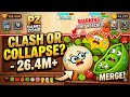 Most Satisfying Fruits Clash Strategy! 🌽Relaxing ASMR Merging to 26M+ | PZGamesZone 🏆  #pzgameszone 