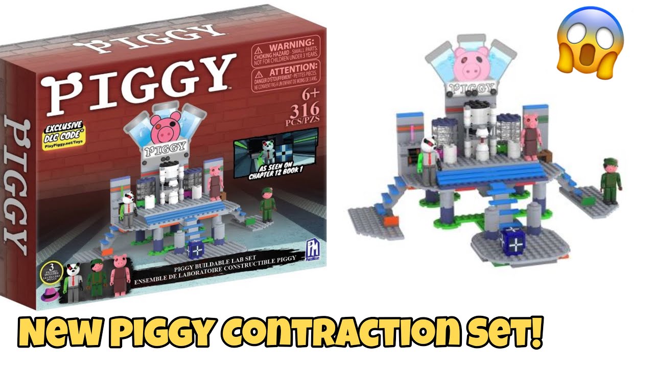 New Roblox Piggy Deluxe Laboratory Buildable Set!!! 