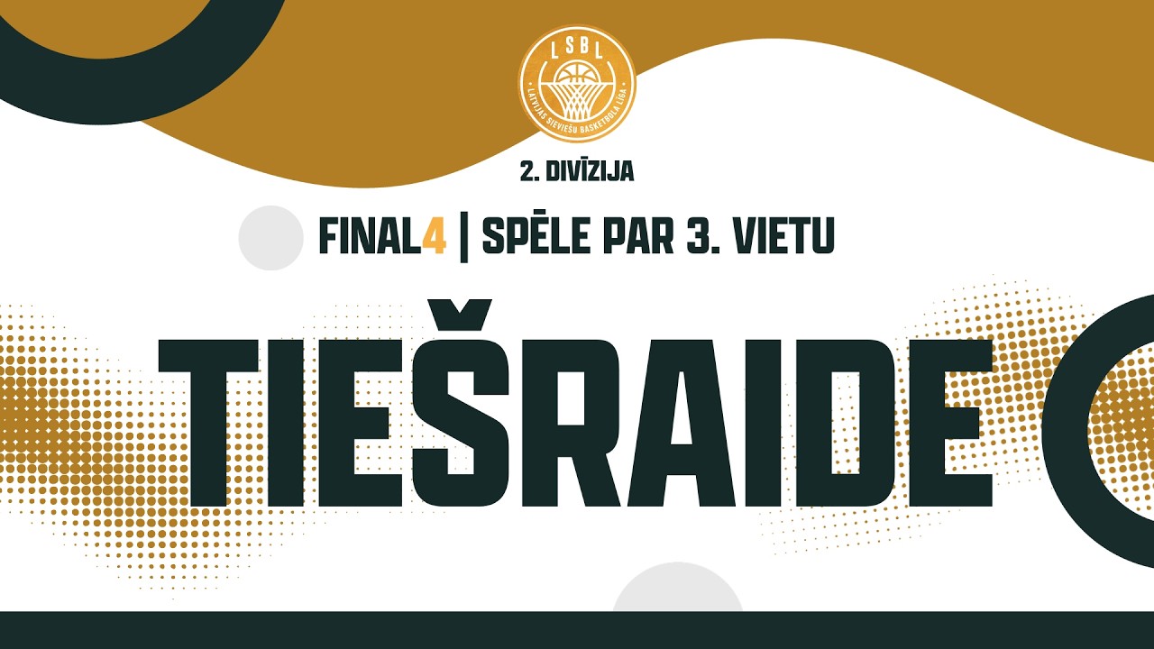 LSBL 2. divīzija spēle par 3.VIETU