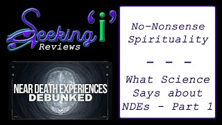 No-Nonsense Spirituality - What Science Says About NDEs - Part 1 / Seeking I Reviews