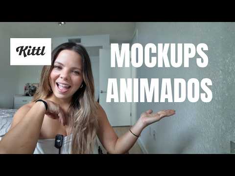 Así Hago Videos Mockup Virales con Kittl | Etsy Viral mockup Impresión bajo demanda
