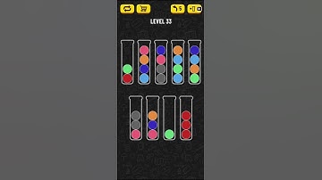 Ball Sort Puzzle - level 33