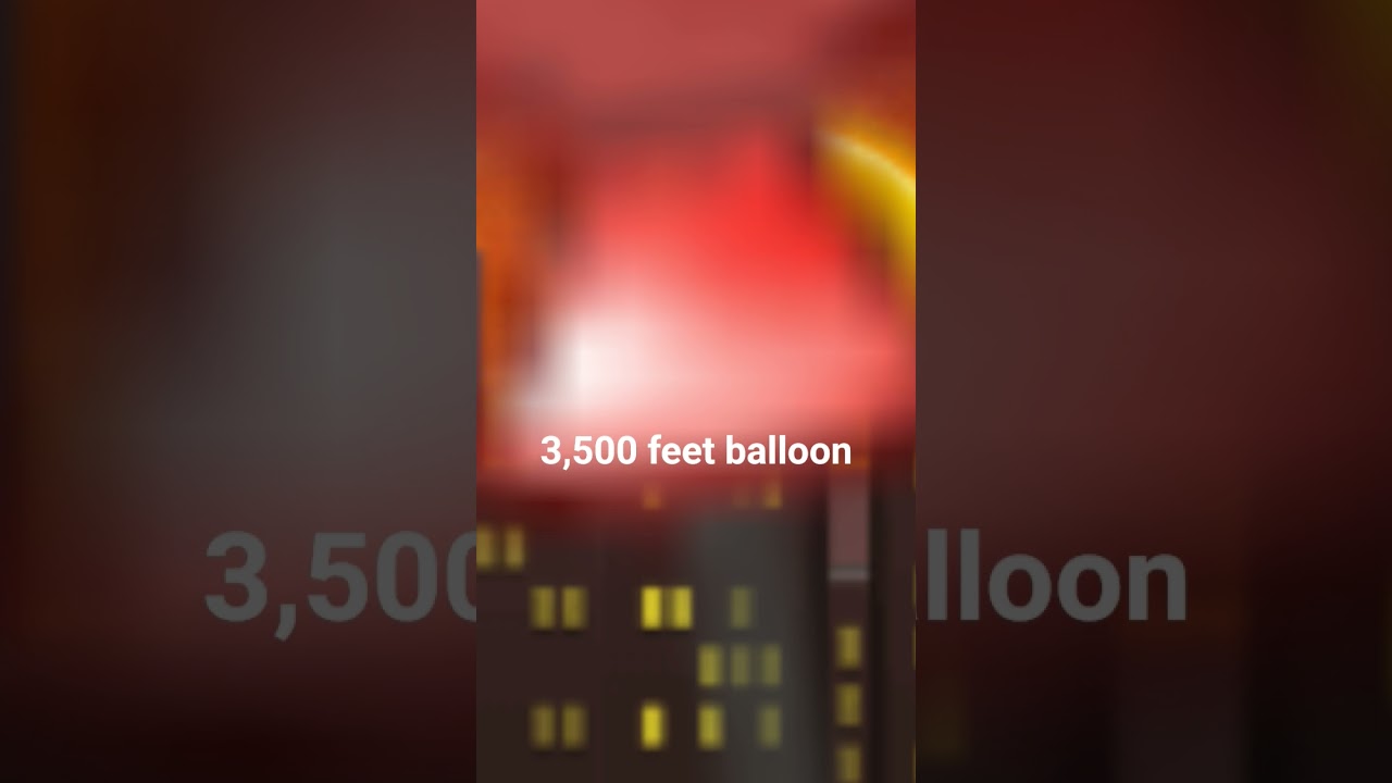3,500 ft. balloon mode