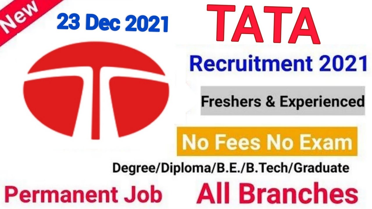 tata Jobs|Mechanical jobs Graduate jobs |b tech jobs | Job vacancy 2021|tata Jobs 2021|Fresher