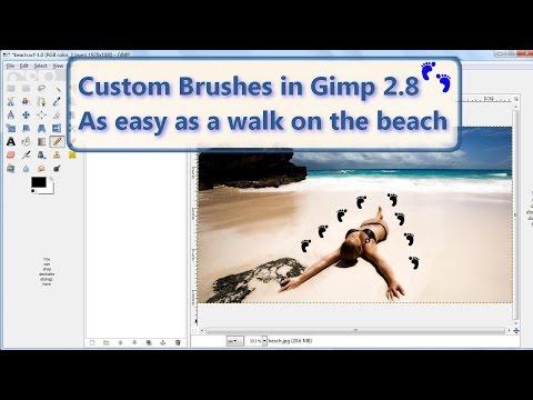 Custom Brushes in Gimp 2 8 (the easy way)