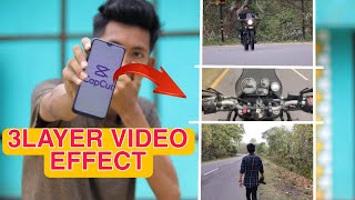 3 LAYER VIDEO EDITING TUTORIAL IN CAPCUT|HOWTO & STYLE|BASIC EDITING TUTORIAL BY CAPCUT