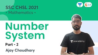 Number System | Part 2 | Maths | SSC CHSL 2021 | wifistudy 2.0 |  Ajay Chaudhary