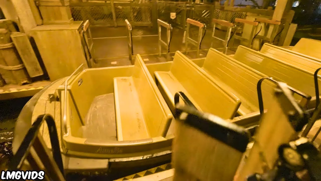 [4K] Пираты Карибского моря — Первый ряд — Диснейленд, Калифорния | 4K 60 кадров в секунду от пер...