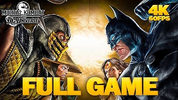 Mortal Kombat vs. DC Universe Full Game Walkthrough | 4K 60FPS ULTRA HD