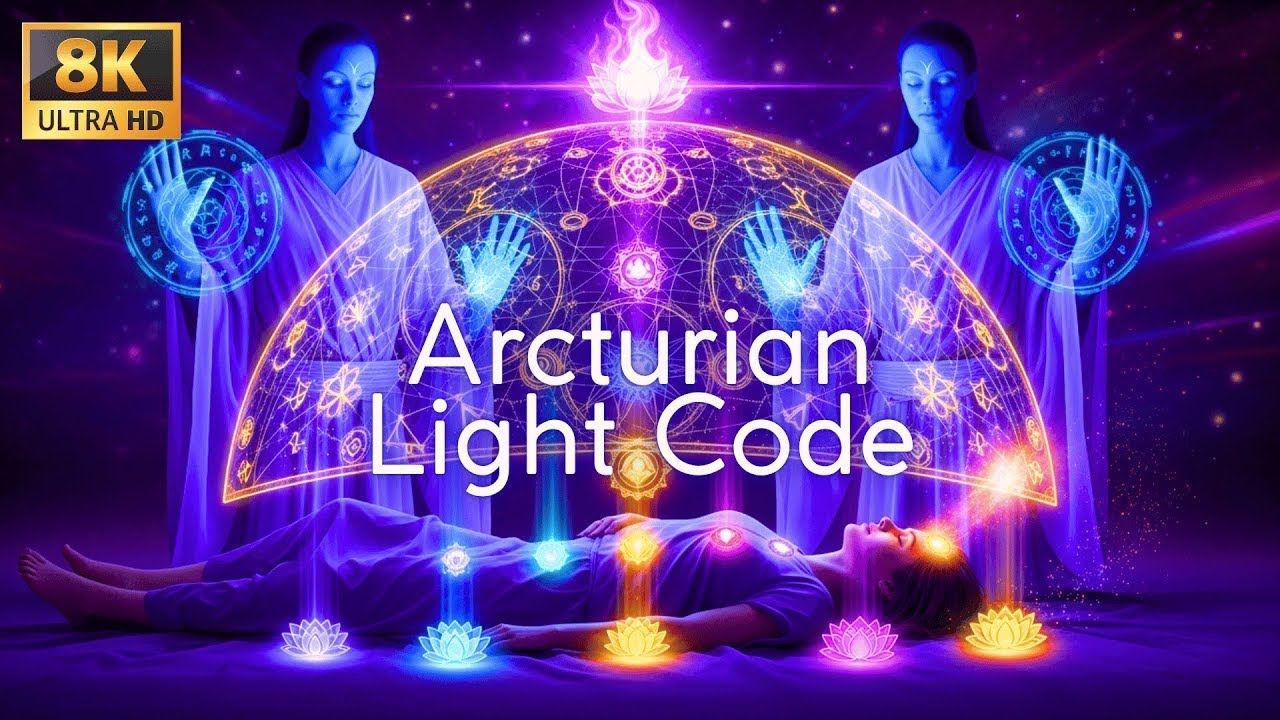 ✨ Arcturian Healing Frequency 🌌 DNA Activation with Light Codes 🔮 Soul Awakening & Higher Vibration