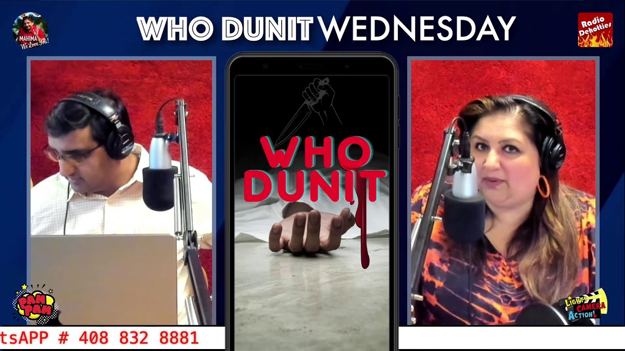 #Whodunit Wednesdays on the #pampam show 4/17/2024