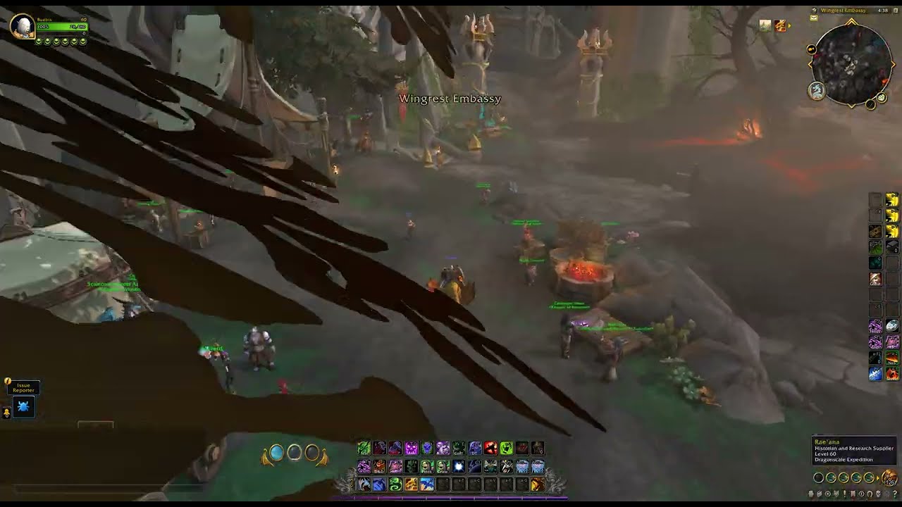 Wingrest Embassy Mining Trainer Location, WoW Dragonflight