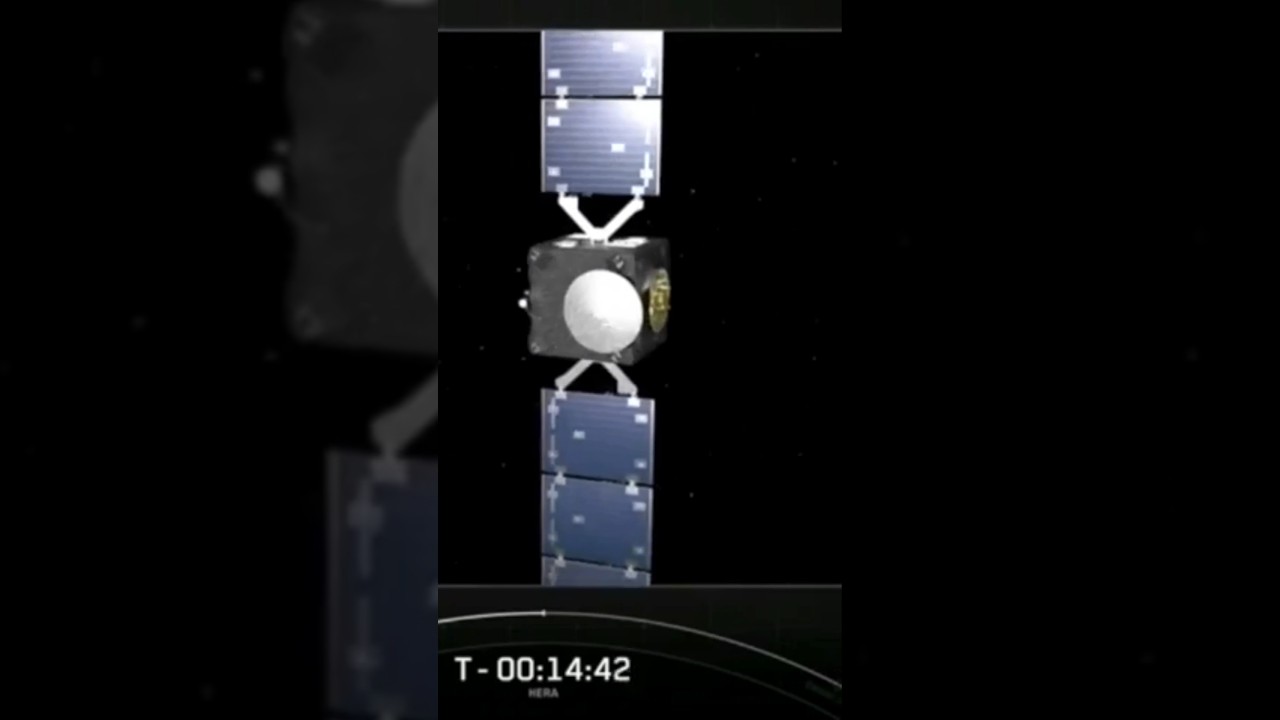 Desplegador de cubesats y telémetro láser de Hera 