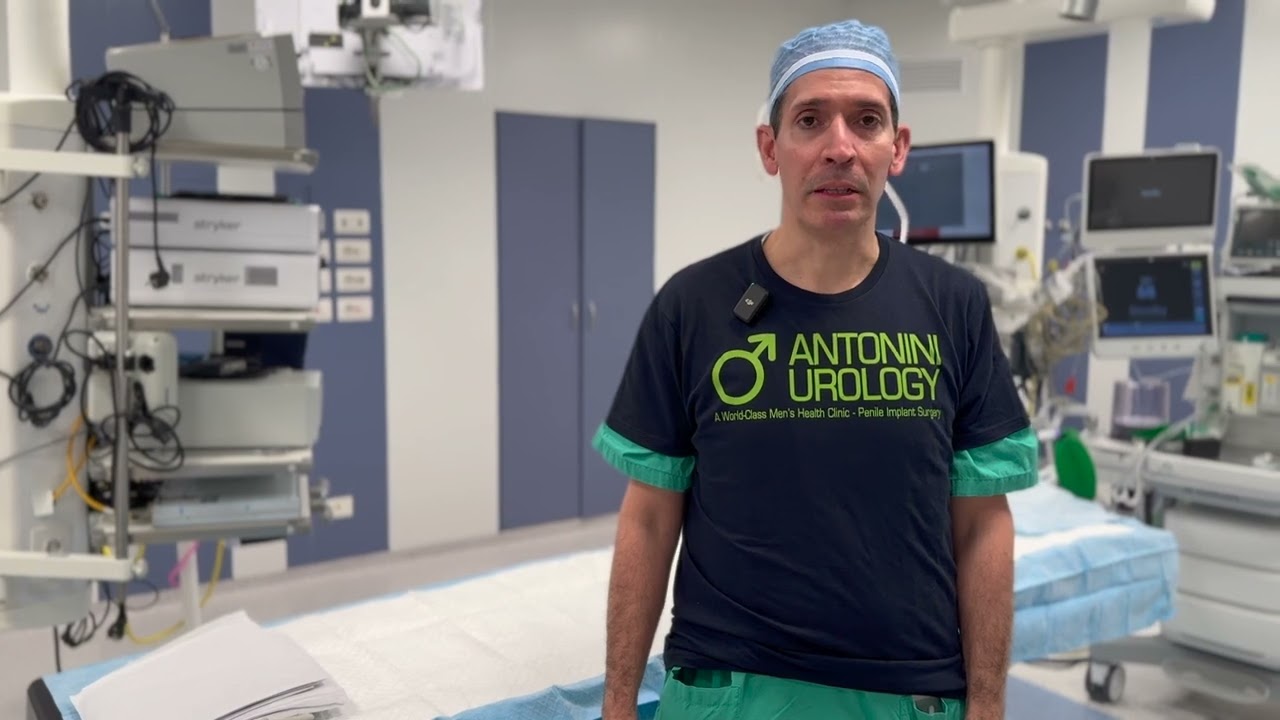 Алехандро Карвахаль Отзыв об урологии Antonini Минимально инвазивная инфрапубикальная пенильная