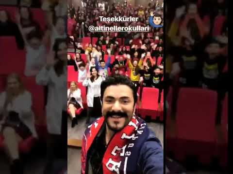 Yeni gelin Baranı Halil İbrahim Kurum söyleşi için Altınellokularında ❤❤