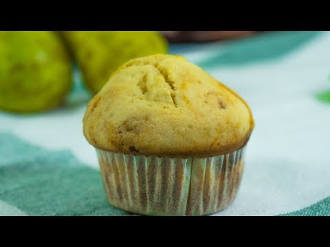 Video: Pear Cupcake - Recipe With Photo