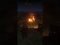 "Unexpected Explosion: RDR2's Arthur Morgan in a Shocking Moment | #RedDeadRedemption2 #ArthurMorgan
