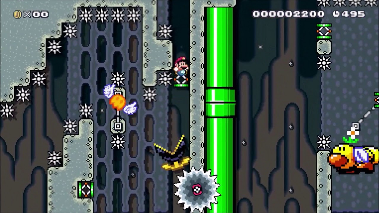 Super Mario Maker [Abandoned Level] - Do or Die: A Spring in Your Step ...