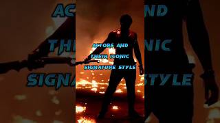 actors and their iconic signature style 👑🥵💥 ll SRK🔥 Rajni sir💕 thalapathy🤩 bhaijaan❤️ #shorts Wealth