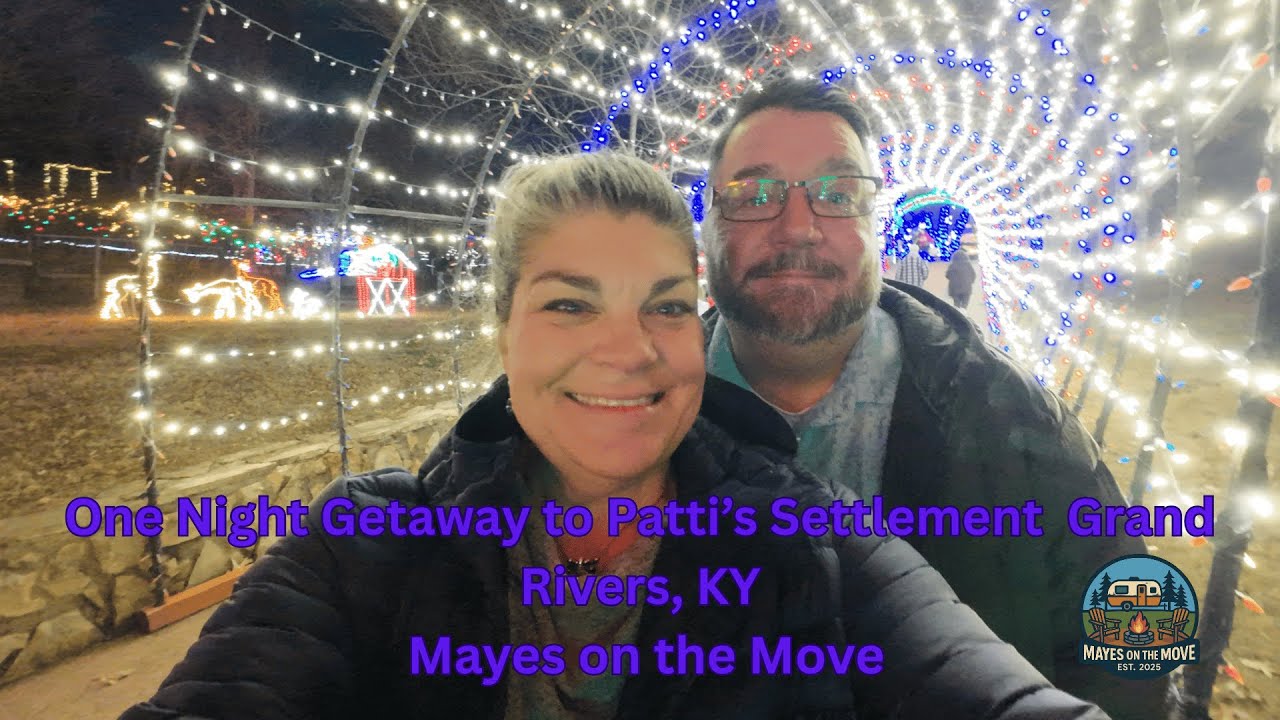 Ночевка в поместье Патти | Гранд-Риверс, Кентукки | Еда, огни и рождественская атмосфера