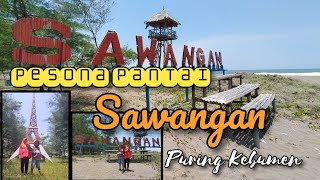 Pesona Pantai Sawangan - Puring (Kebumen)