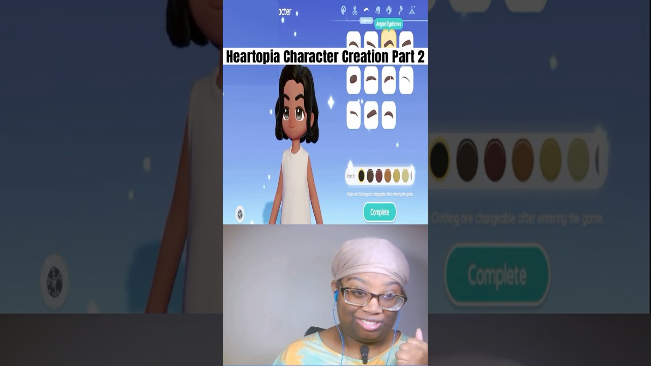 Heartopia Character Creation Part 2 | Eyebrows & Eye Shapes