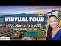 SOLD: Virtual Tour: Modern Condo with Panoramic Bay Views! - 555 Pierce St #1533, Albany CA 94706