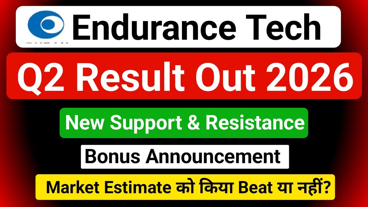 Endurance Technologies Q2 Results 2026🔴 Endurance Result 🔴 Endurance Technologies Latest News