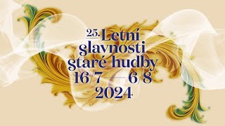 Letní slavnosti staré hudby 2024: Tempus mirabilium