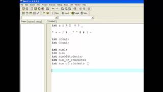 10 Rules for naming variables in C
