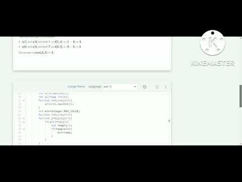 Hackerrank solution || Minimum Distances