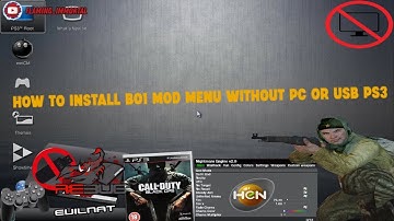 PS3 How to Install BO1 Mod Menu Without PC or USB