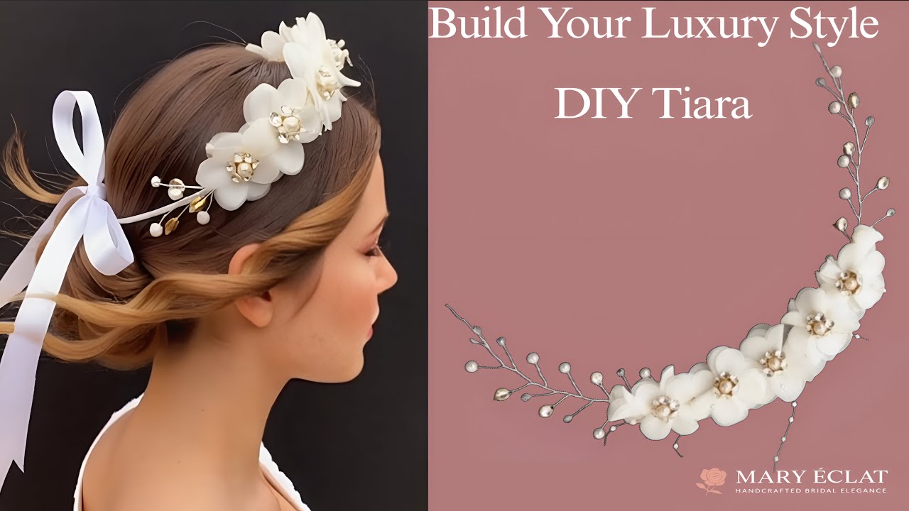 Create Your Luxury Style | Handmade Minimal European Tiara Tutorial