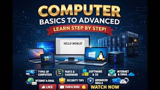 Learn Computer from Beginner to Advanced | Full Computer Course | WEBDEV FORGE