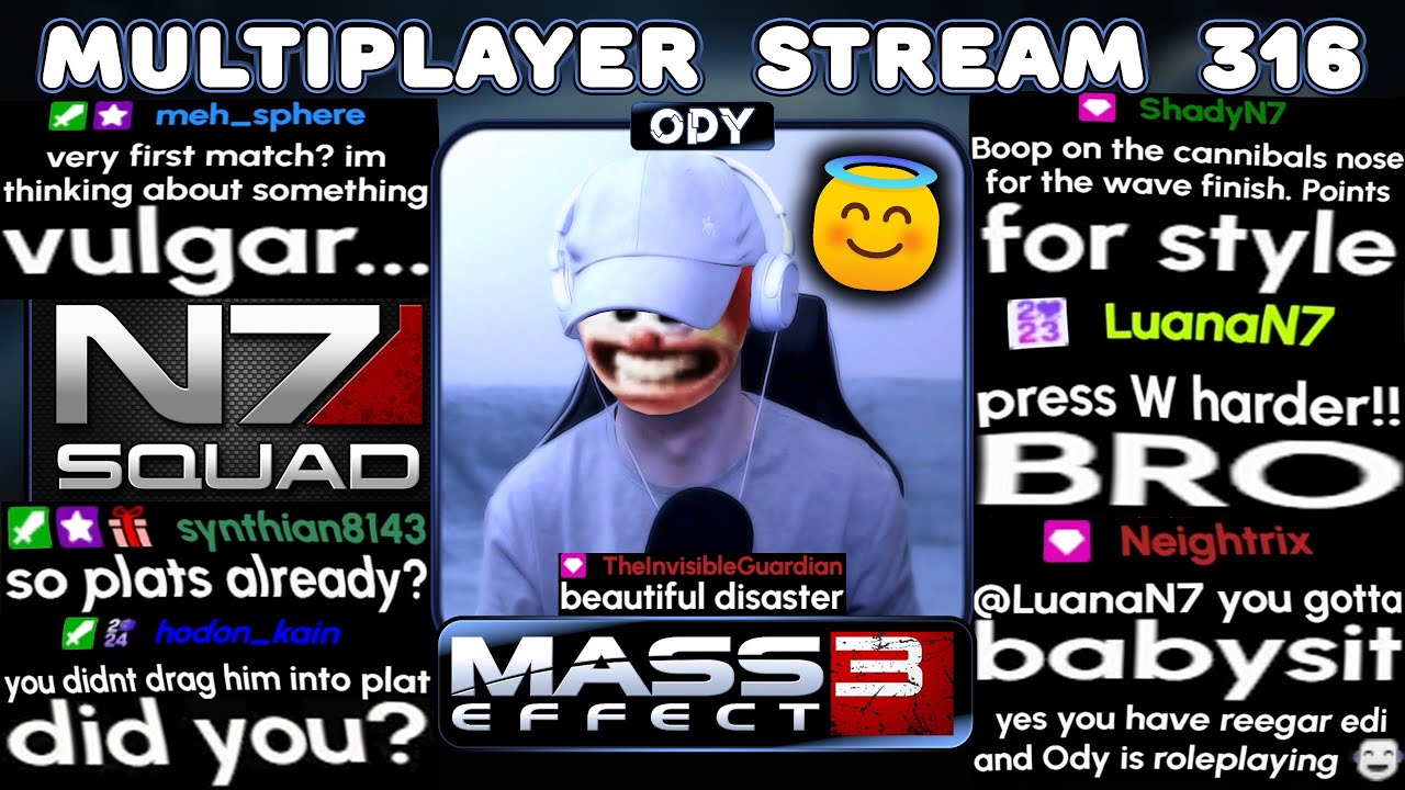 MASS EFFECT 3 MULTIPLAYER WITH THE N7 SQUAD | SPLIT SCREEN STREAM 316