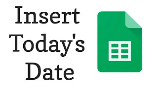How to Find Today's Date in Google Sheets