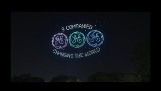 1000 Drone Show for GE in Bengaluru | BotLab Dynamics