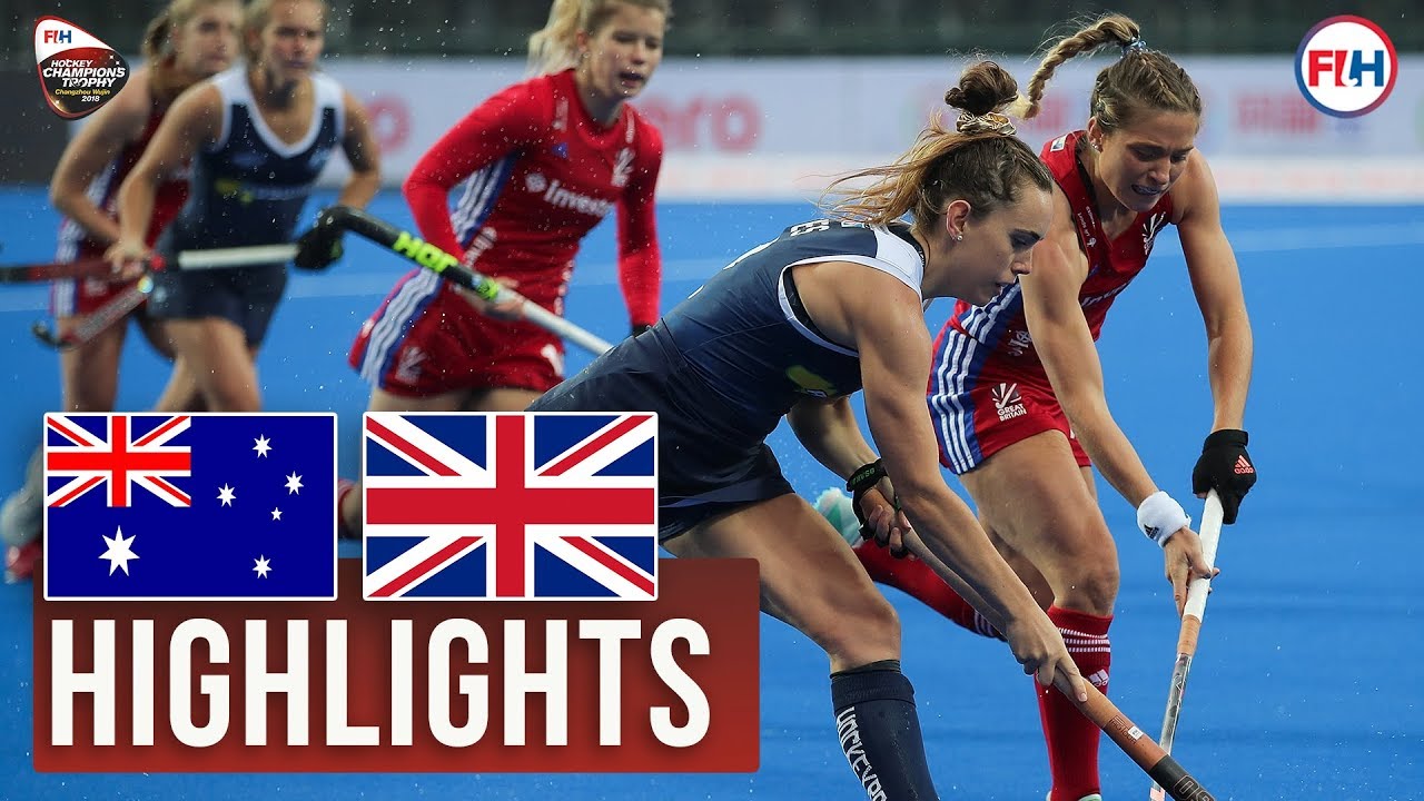 Australia v Great Britain | 2018 Women's Champions Trophy | HIGHLIGHTS