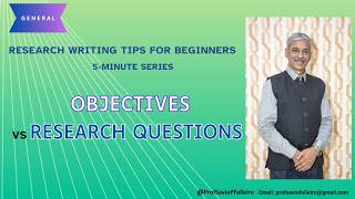 Objectives and Research Questions Explained | Research Writing Tips for Beginners (5-Minute Series)