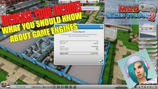 Increase Your Studios Income With Game Engines  Mad Games Tycoon 2 Tips U0026 Gameplay Ep7