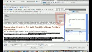 dreamweaver tutorials learn how to build create an html5 css3 website design using h2+p css tricks