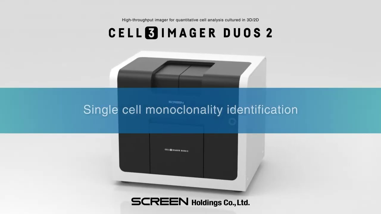 High-throughput Image Cell3iMager duos2 Single cell monoclonality identification