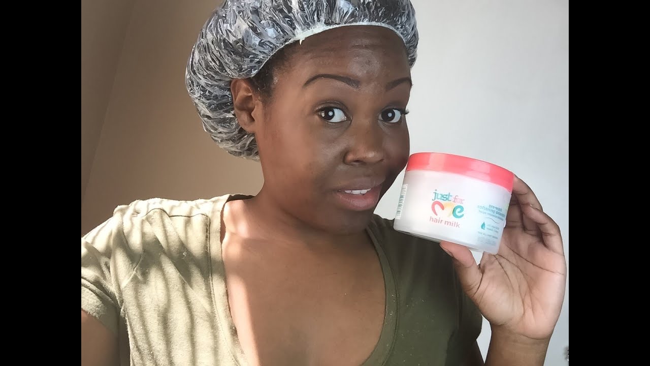 Just for Me Hair Milk Softening Detangler | Review & Demo - YouTube