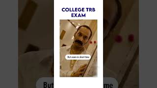 College Trb Aspirants Reaction For Istant Professor Trb Notification