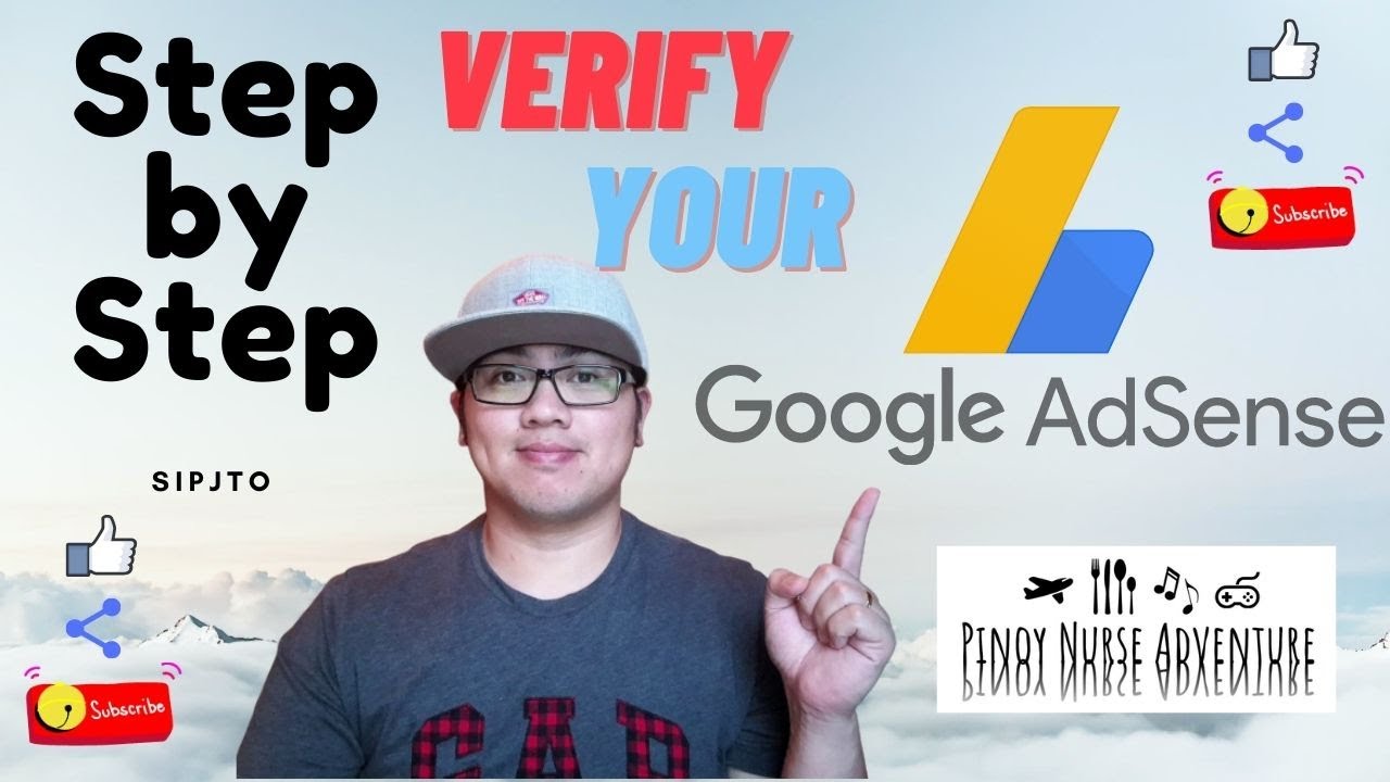 How to verify your google Adsense | Pinoy Youtuber | Tagalog Version