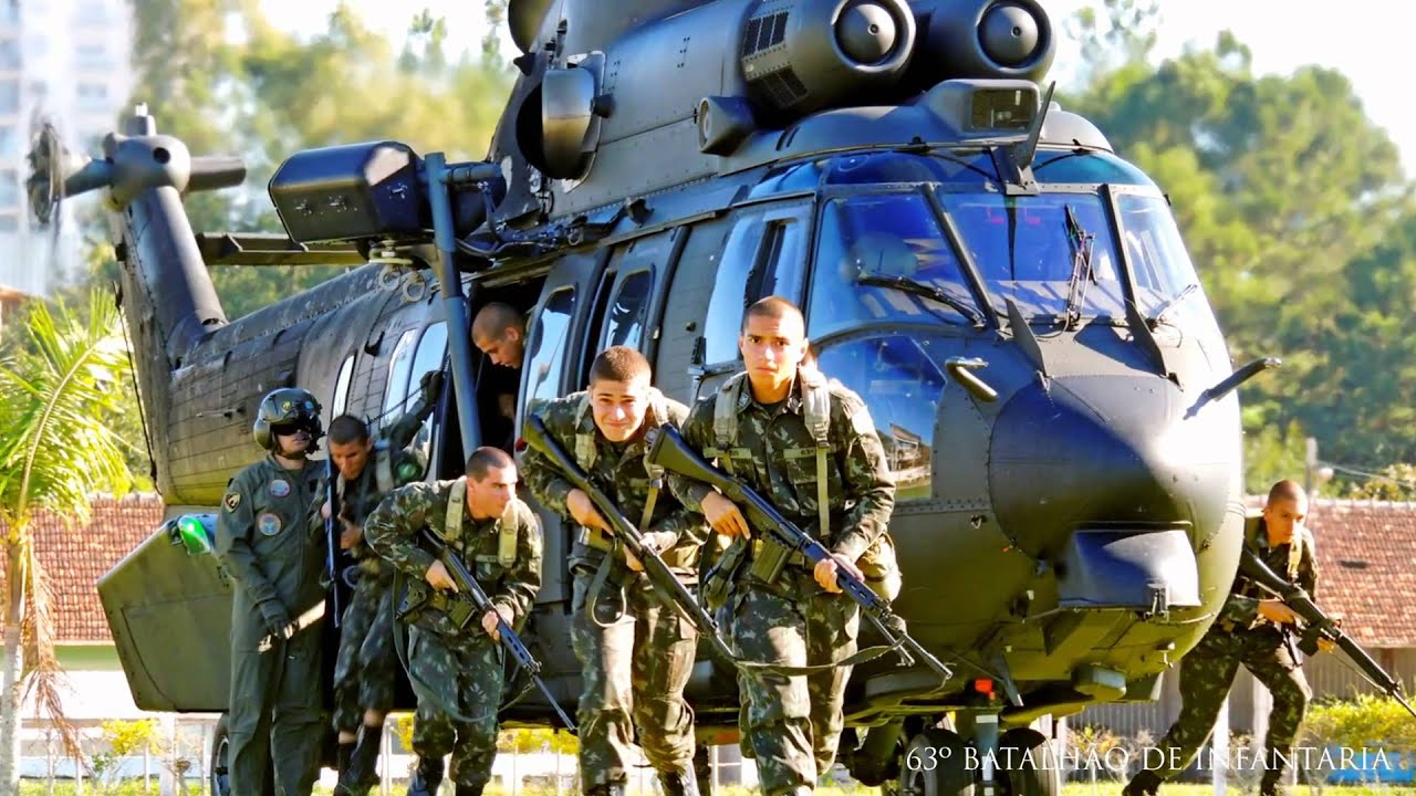 Semana da Infantaria no 63º BI ao som da música Smoking Snakes