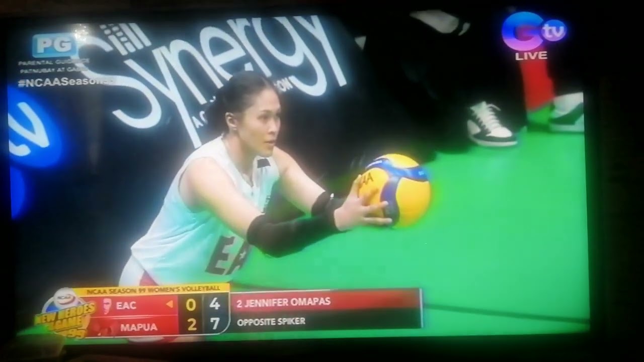 New Heroes of the Game 99 Volleyball Eac vs Mapua " Set 3 " 