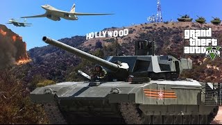 Битва за Лос Анджелес - Russia attacking Los Angeles in USA: GTA 5 Mods 2016